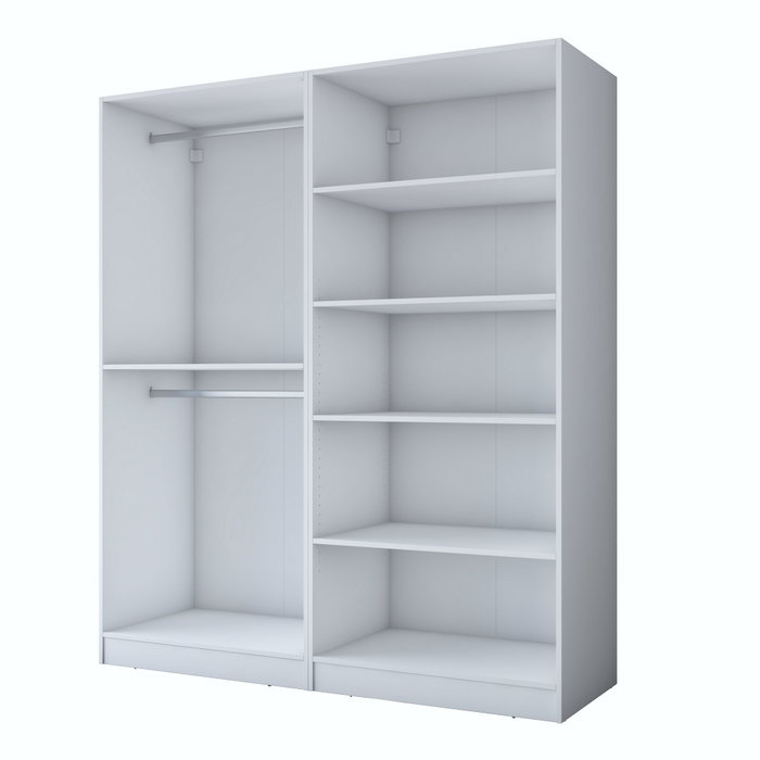 Hanah Home Armario Blanco BA194 - 4574